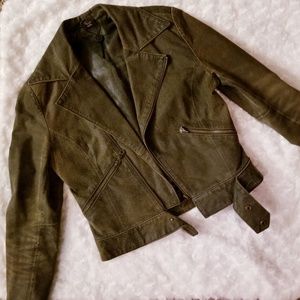💋SOLD💋Leather Motorcycle Jacket